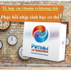 [ CHÍNH HÃNG ] - Healthy Rhythms Siberian, bổ sung vitamine &amp; khoáng chất, giúp phục hồi nhịp sinh học cơ thể - Hộp 60v