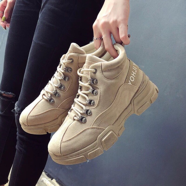 Giày Bata cổ cao cực sang