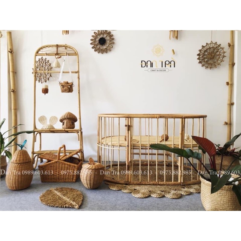 Củi Mây Cho Bé- ĐAN TRÀ - Nội Thất Mây Tre Đan