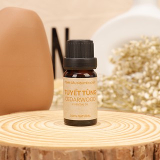Tinh dầu Gỗ Tuyết Tùng thiên nhiên Organic 10ml - QUAMIN
