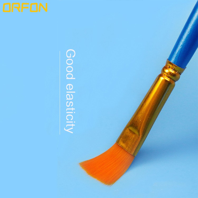 Set 10 cọ nylon vẽ tranh sơn dầu chuyên dụng