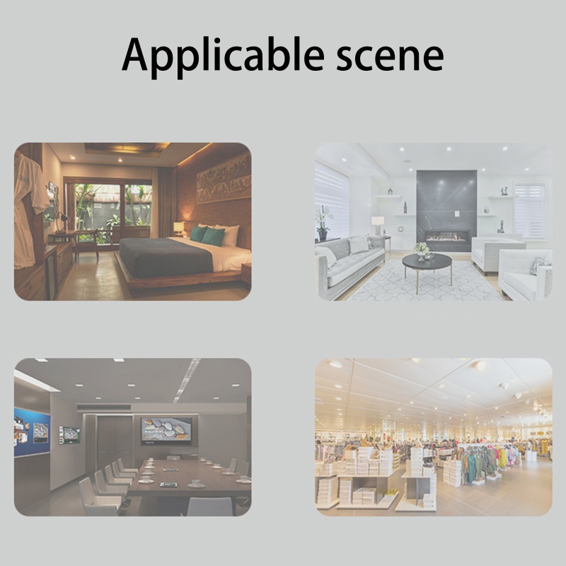 Đèn Led Gắn Trần Nhà Siêu Mỏng 6W 220V 220V