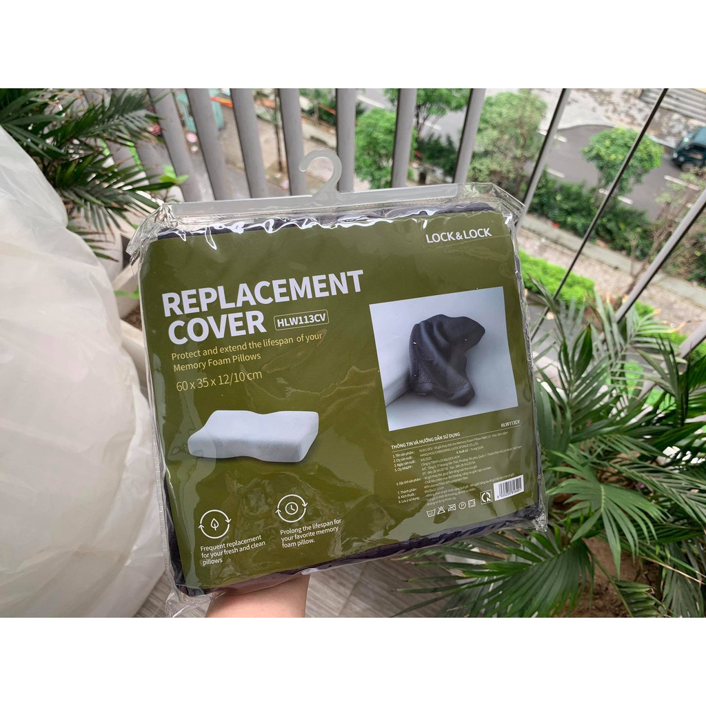 Vỏ gối thay thế cho gối Lock&Lock HLW113