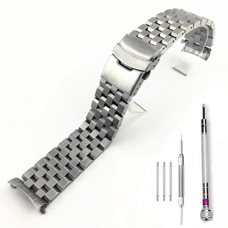 Dây Đeo Đồng Hồ Bằng Thép Không Gỉ 316L Cho Seiko SKX007 Srx009 Srx173 SKX175 20mm 22mm