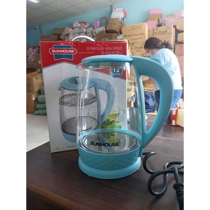 Ấm siêu tốc Sunhouse 1,7lit quà tặng từ Ensure
