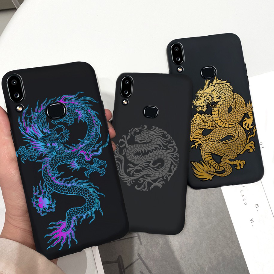 Ốp điện thoại silicone chống sốc cho Samsung Galaxy A10s A107 SM-A107F Samsung A10s 2019 Funda