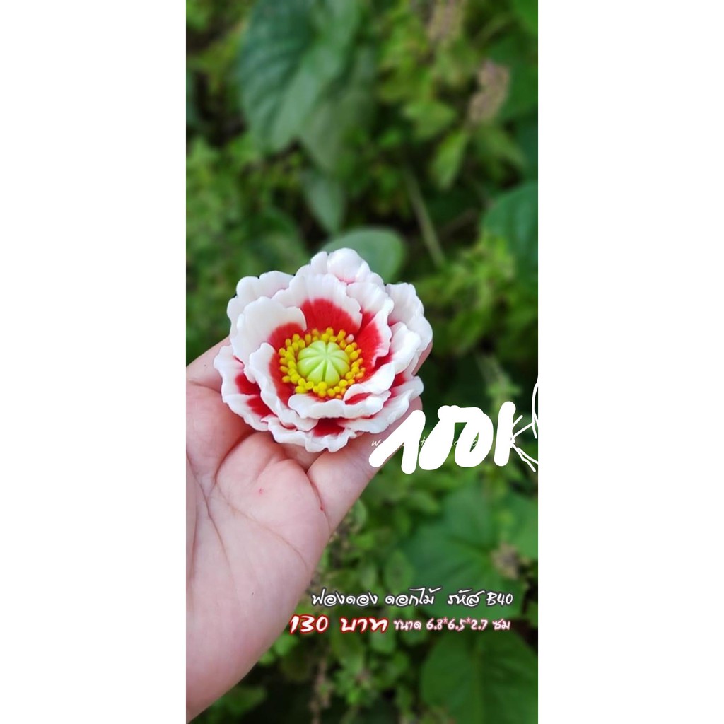 Khuôn Silicone Hoa Poppy 6.5 Cm