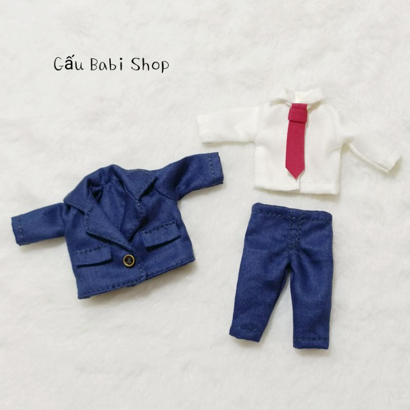 Set quần áo cho búp bê size ob11, ddf, 1/8 bjd, baboliy, bru, animator