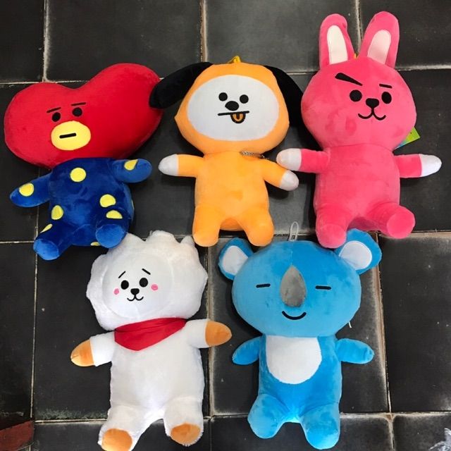 [ẢNH THẬT GIÁ SẬP SÀN] GẤU BÔNG BTS BT21 Doll BTS BT21 Size Lớn 30cm [GIÁ HỦY DIỆT]