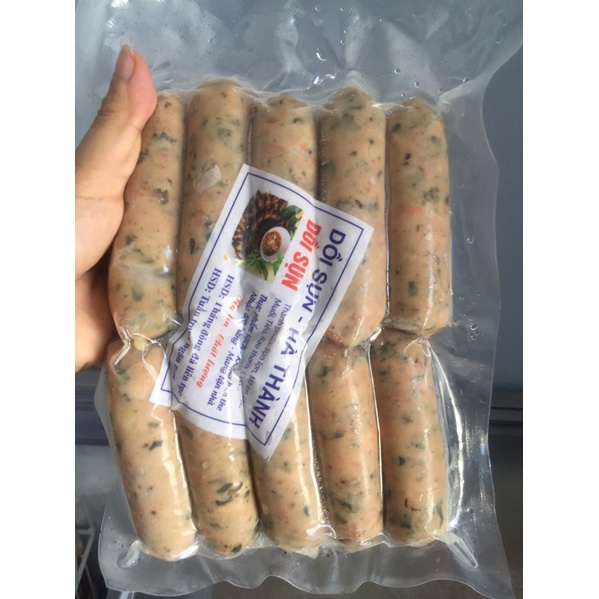 Dồi sụn gói 500g 10c chiên rán tuỳ ý
