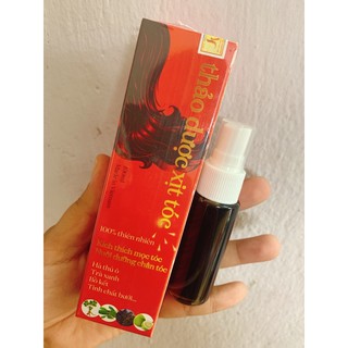 Xịt Mọc Tóc Thảo Dược Tặng Kèm Dầu Gội Thảo Dược