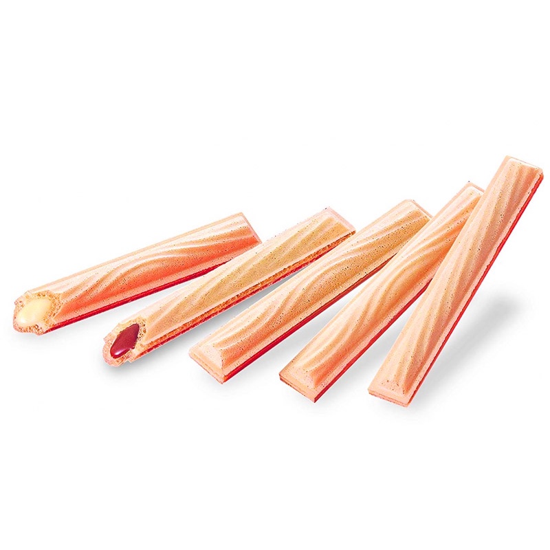 Bánh que Bourbon Elise vị Kem Vanilla hộp 115g và gói 155g