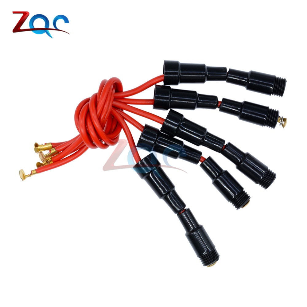 Set 5 Giá Đỡ Bảo Vệ Cầu Chì 5a 220v
