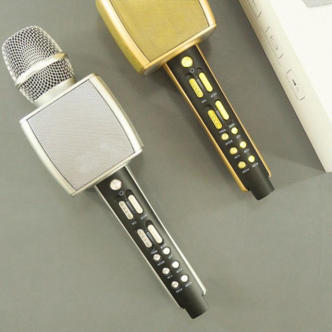 SIÊU PHÂM HẠ GIÁ Micro Karaoke bluetooth ys 92  Micro không dây, cao cấp - Âm thanh sống động, livestream, thu âm,có khe