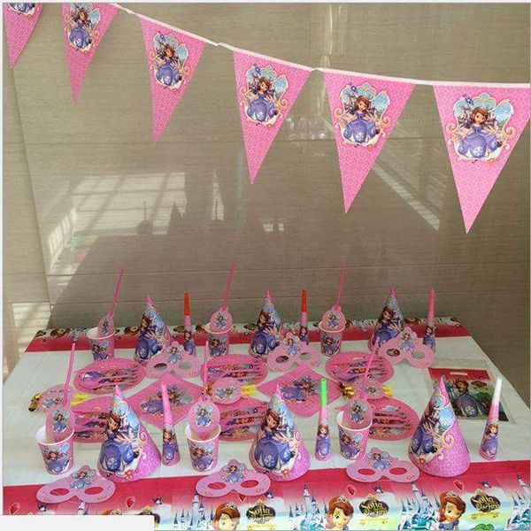 SET sinh nhật để bàn 13 món - Công Chúa Sofia