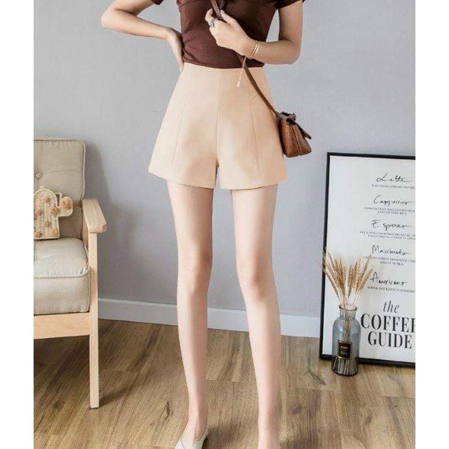 Quần Short Tuyết Mưa Nữ 💖FREESHIP💖 Quần Đùi Nữ Lưng Cao - Sọt Đẹp Từng Xen Ti Mét Lady Fashion - QSTMNU1