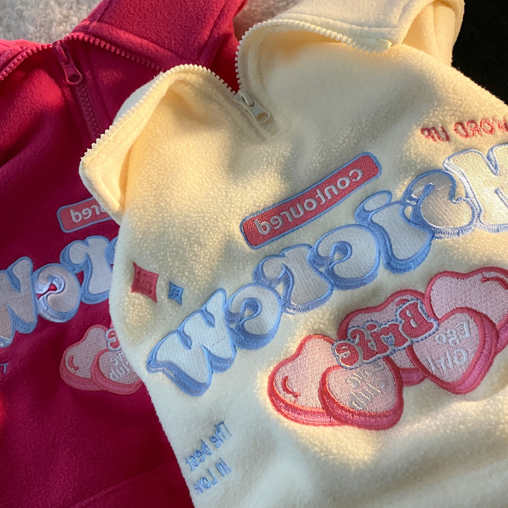 [Hàng Order] Áo Polo MsicrcW có cổ ULzzang form rộng dài tay dày dặn Unisex mới nhất thu đông 2021 OR028 | BigBuy360 - bigbuy360.vn