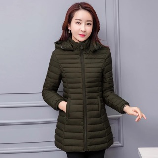 Áo phao nhăn dáng lỡ hàng QCCC