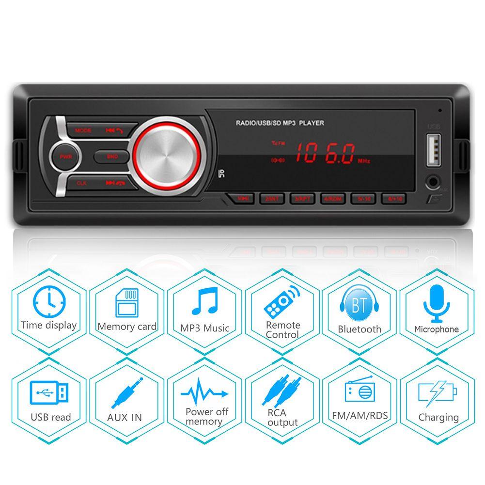 Máy Phát Nhạc MP3 / FM / USB / AUX Bent1 Tích Hợp Bảng Điều Khiển Dành Cho Ô Tô