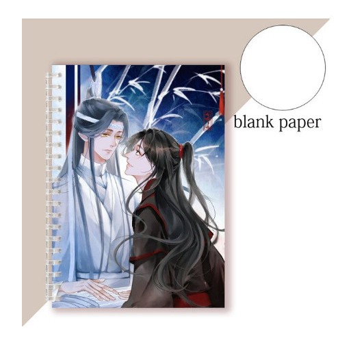 Sổ tay in hình Ma Đạo tổ sư truyện