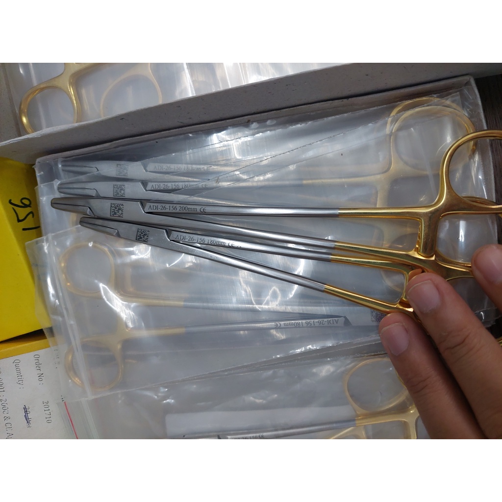 Kẹp kim Mayo-Hegar ngàm TC NHIỀU KÍCH CỠ HÀNG CHÍNH HÃNG 100%