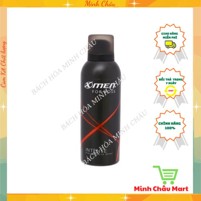 Xịt Khử Mùi Xmen For Boss Intense 150ml