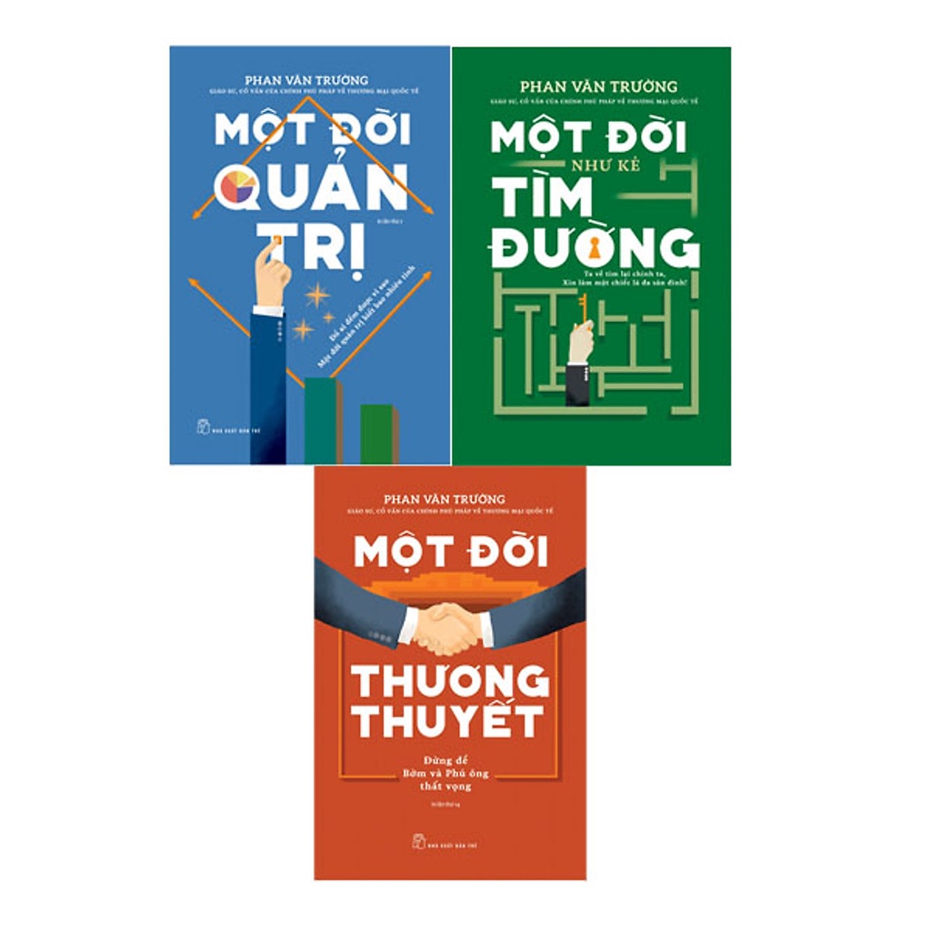 Sách - Combo 3 Cuốn Kết Tinh Một Đời - Phan Văn Trường