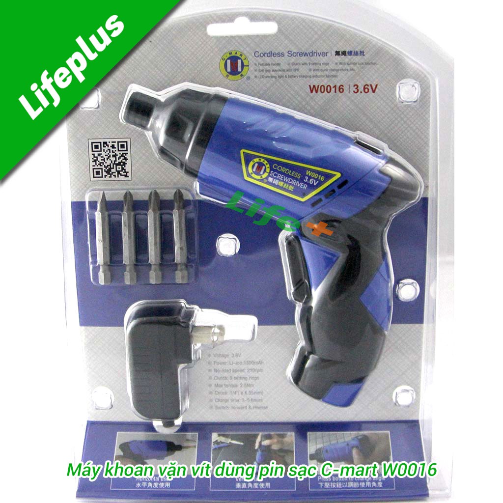 MÁY BẮT VÍT C-MART W0016