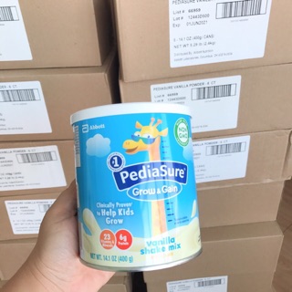 Sữa Pediasure Mỹ hộp 395gam date 11/2021