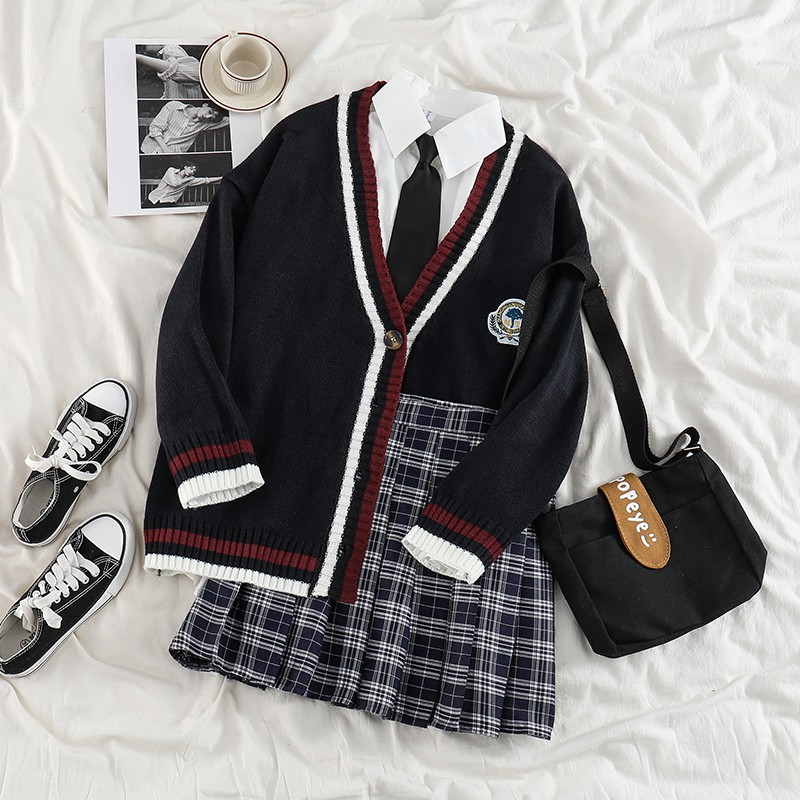 Chân Váy Caro Tennis xếp ly chữ a ngắn nữ ulzzang kẻ đen xòe cạp lưng cao vintage đẹp hàn quốc có quần trong Kozoda CV22 | BigBuy360 - bigbuy360.vn