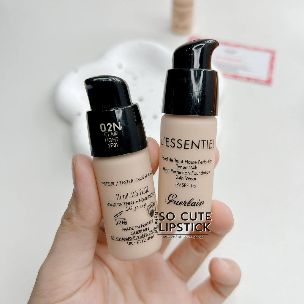 Kem nền Guerlain L'essentiel Natural Glow Foundation/ High Perfection Foundation 15ml 01W - 01N - 03W - 03N - 02N