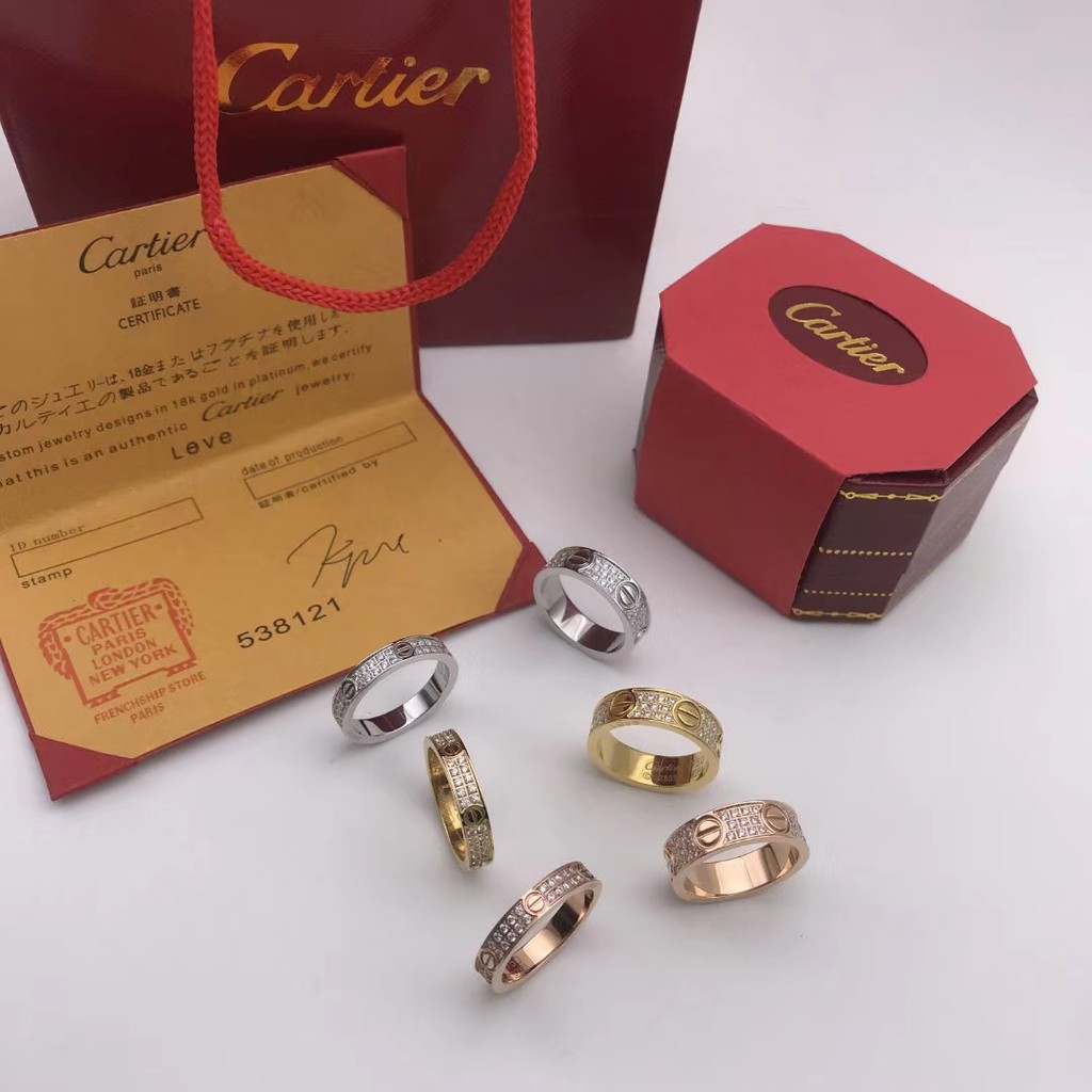 Nhẫn Cưới 3 Hàng 6MM Dành Cho Cặp Đôi