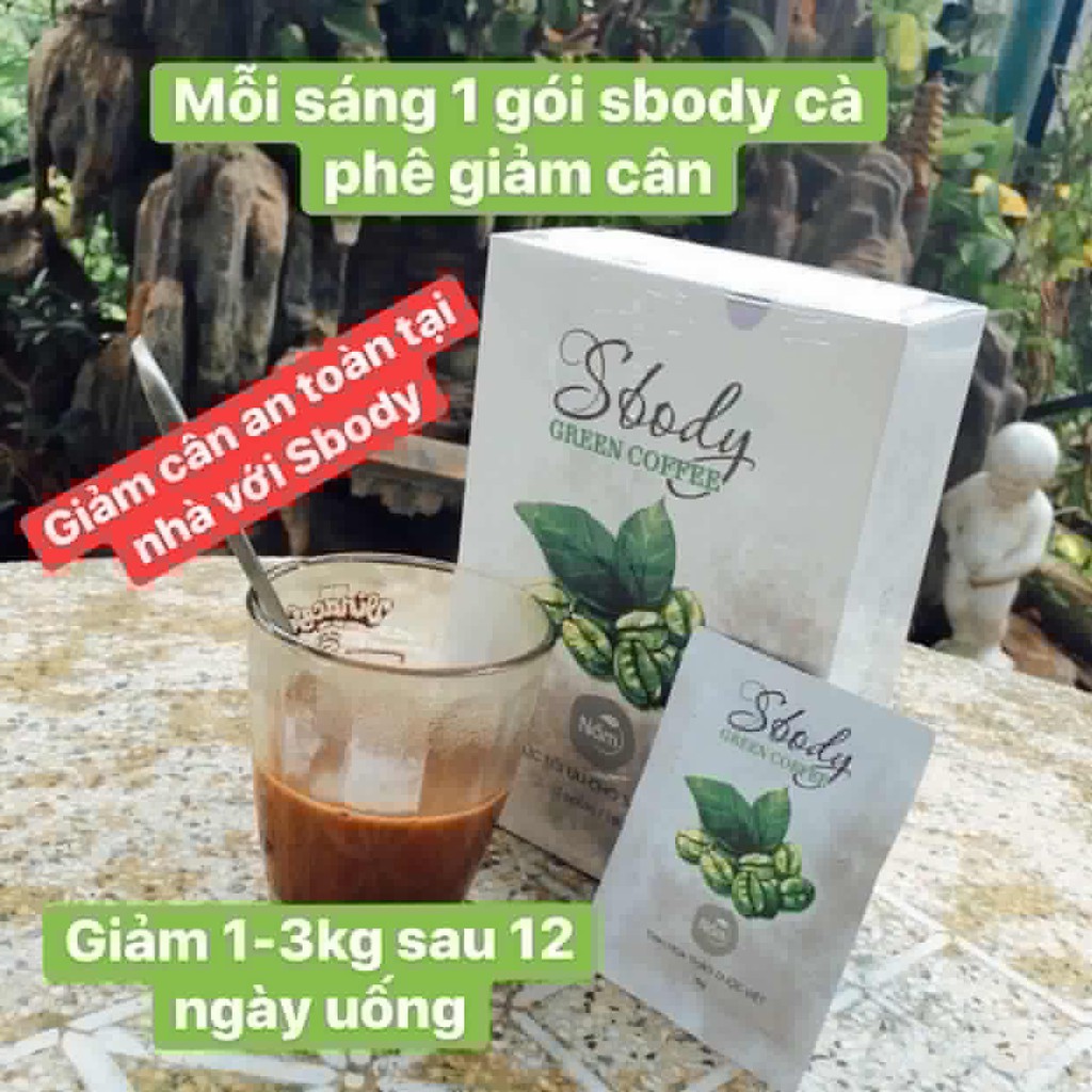 SBODY GREEN COFFEE CHÍNH HÃNG