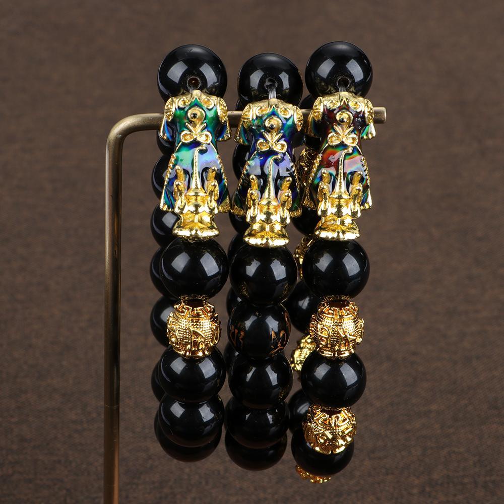 Vòng Đeo Tay May Mắn Thay Đổi Màu Sắc Theo Nhiệt Độ