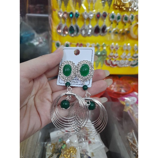 Hoa tai kẹp hầu cô- chầu- phụ kiện trang sức hầu đồng