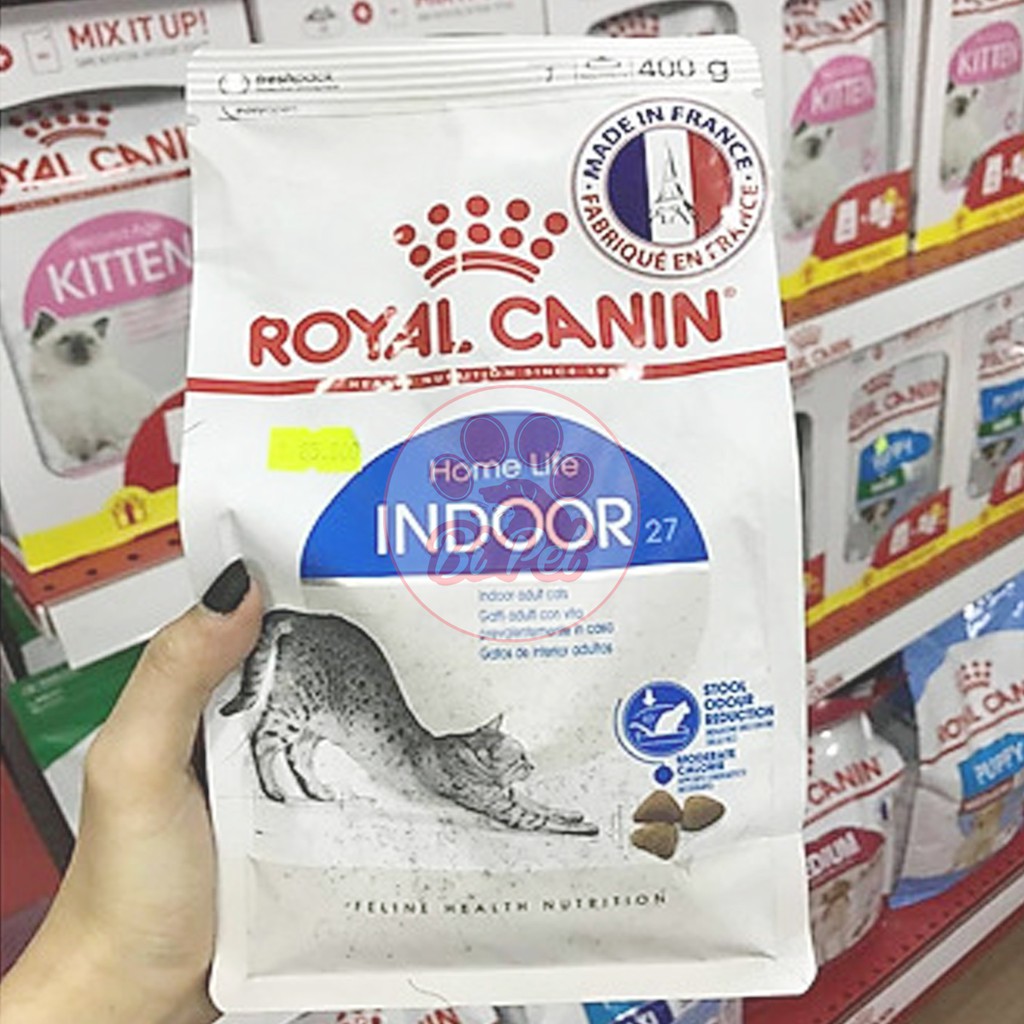 Thức ăn cho mèo, Royal Canin Indoor  , đồ ăn cho mèo Indoor dành cho mèo trưởng thành >12 tháng tuổi