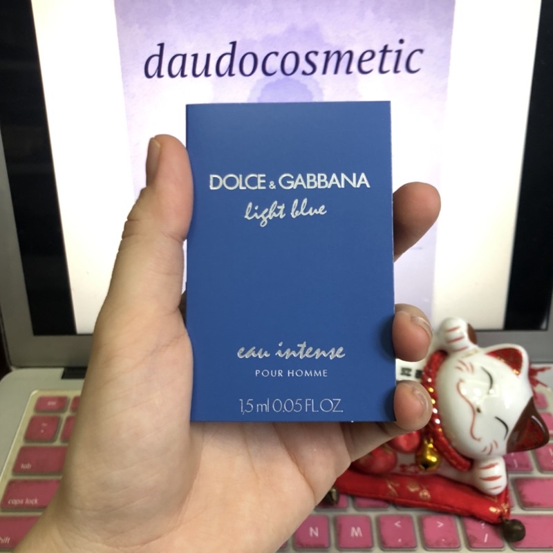 [vial] Nước hoa D&G Light Blue Dolce & Gabbana Light Blue EDT 1.5ml | Thế Giới Skin Care