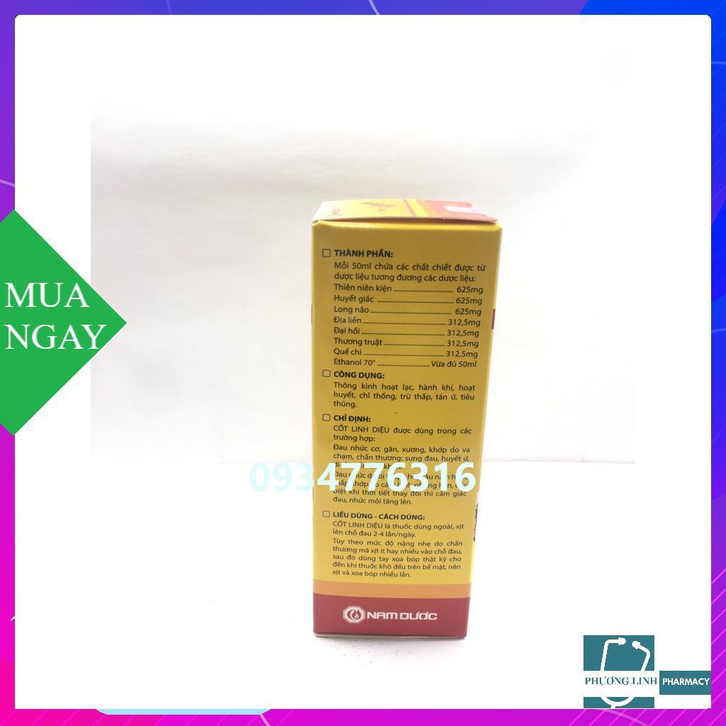 CỐT LINH DIỆU lọ 50ml
