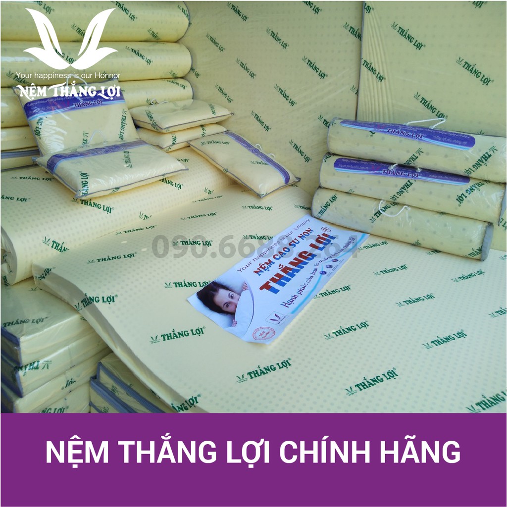 [Giá Hủy Diệt] Nệm Cao Su Non Thắng Lợi - (Đủ Size: 1m, 1m2, 1m4, 1m6, 1m8)