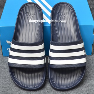 Dép Adidas Duramo chính hãng xanh đen trắng