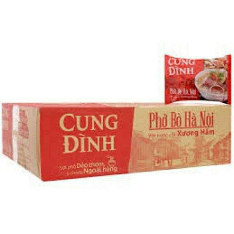 thùng 30 gói phở cung đình hà nội ×68g