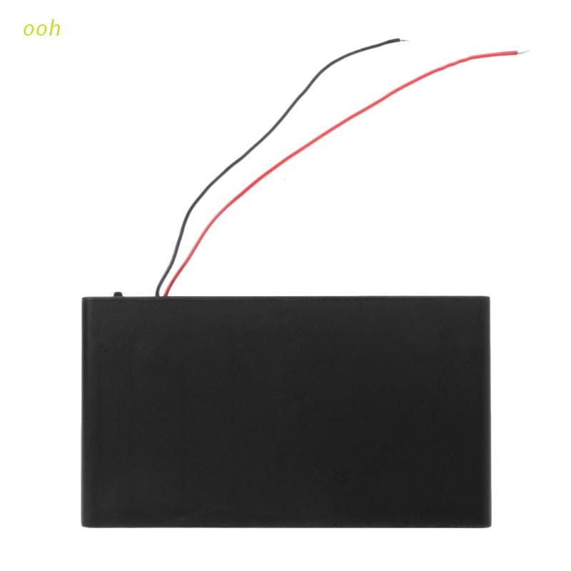Hộp đựng pin có dây ON/OFF 8x 1.5V AA DC 12V