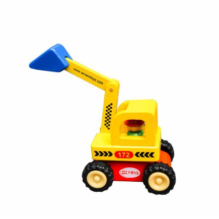 Xe máy xúc - Đồ chơi gỗ thông minh Winwintoys cho bé