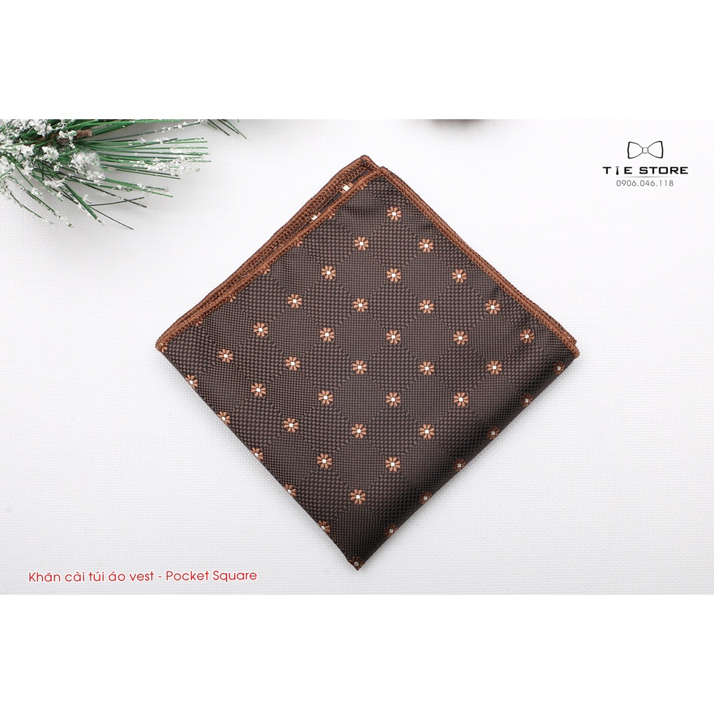 Khăn cài túi áo vest Hàn Quốc