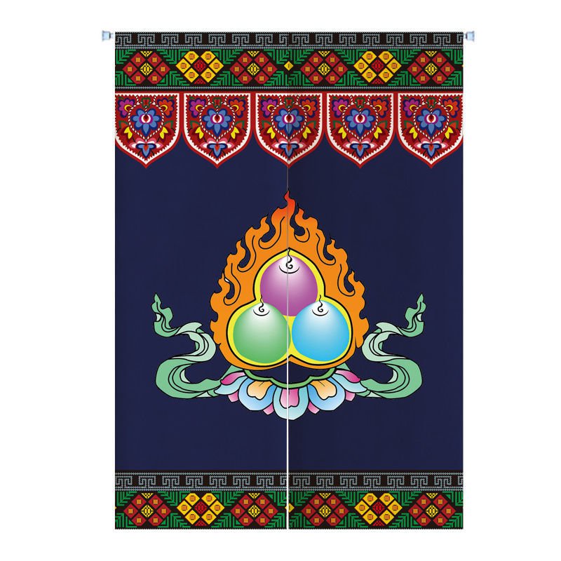 Rèm Treo Cửa Bằng Vải Phong Cách Tây Tạng b & b