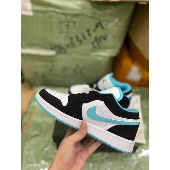 Giày Jordan Cổ Thấp Nam Nữ, Giày Sneaker JD1 Xanh Ngọc Cổ Thấp Thời Trang Cao Cấp Hottrend 2022