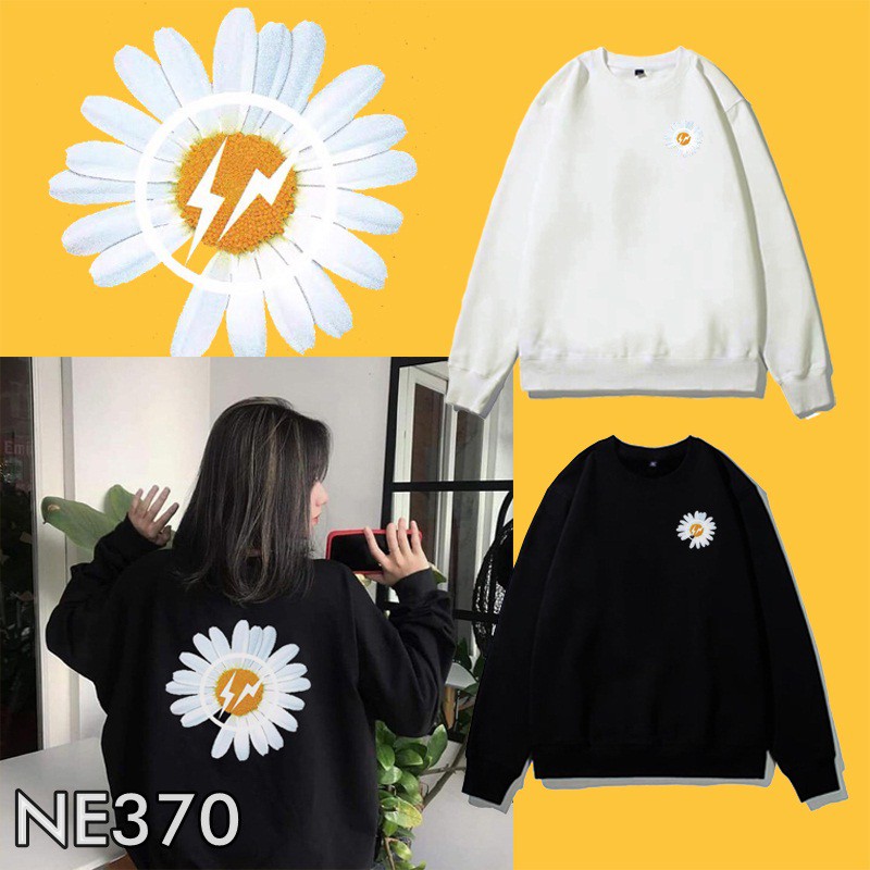 [Có VIDEO + ẢNH THẬT] Áo sweater - Áo nỉ bông tay dài UNISEX NE370