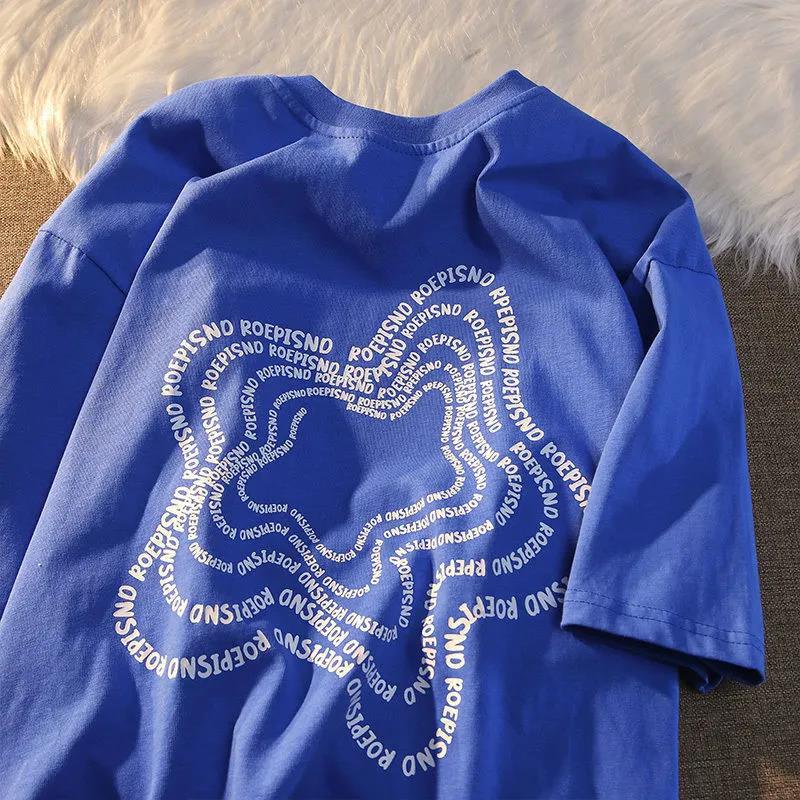 NRVP Áo Thun 100% Cotton Dáng Rộng Thời Trang Hàn Quốc Cho Nữ