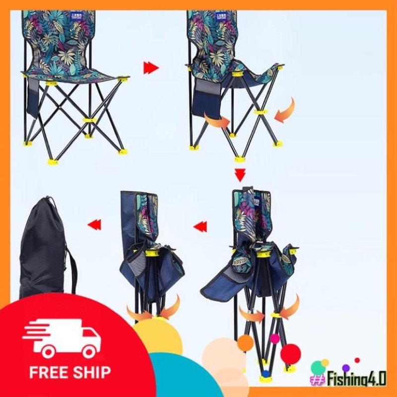 Ghế câu hạ bích xếp gọn tiện lợi