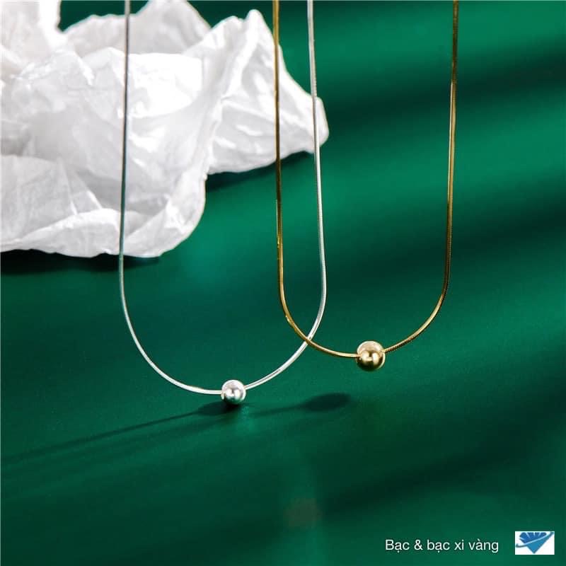 Dây chuyền bi trơn, dây chuyền bạc MC